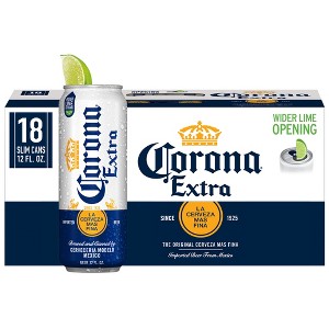 Corona Extra - 18pk/12 fl oz Cans - 1 of 4