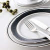 Noritake Austin Platinum Set of 4 Scalloped Accent Plates - 3 of 4