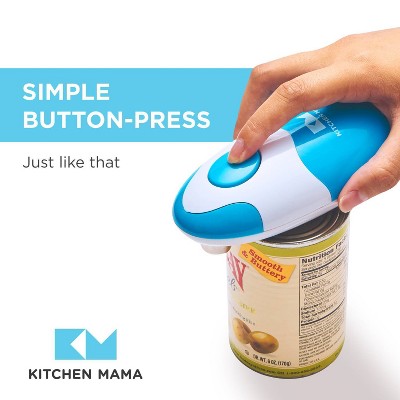 Sky Blue Battery Operated Automatic Electric Can Opener