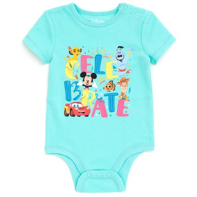 Disney D100 Finding Nemo Genie Simba Winnie The Pooh Bodysuit Newborn To  Infant : Target