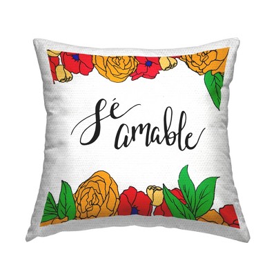 Stupell Industries Sé Amable Florales Tropicales