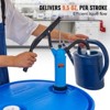 VEVOR Drum Pump, 9.5 oz. Per Stroke, Lever-Action Barrel Pump, Fits 5-55 Gallon Drums with 3-Section Suction Tube Assembly & Hose, Hand Operated - 3 of 4