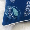 Kumasinova 20" Square Cotton Down Pillow,Luxury Couch Pillows with Hidden Zipper,Decorative Pillows for Bed,Perfect Bed Pillows for Home&Hotel Decor - 4 of 4