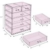 Sorbus cosmetic, makeup and jewelry storage for bath & room - 2 of 4