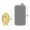 Design Toscano Imperial Eagle Enameled Eggs Collection: Lemon Yellow - 3 of 4