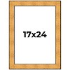 PosterPalooza | Embellished Gold Picture Frame - UV Acrylic, Foam Board Backing, Hanging Hardware - 2 of 4