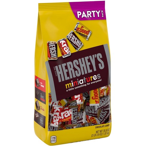 Hershey's Miniatures Assorted Chocolate Candy Bars - 35.9oz - image 1 of 4