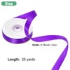 Unique Bargains Polyester Satin Shrink-resistant Wrinkle-free Fabric Ribbon 1 Pc - 3 of 4