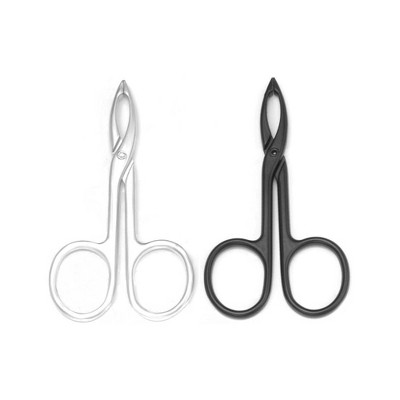 LOVELAY CREATIONS 2-Pack Scissor Handle Tweezers