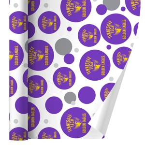 Tennessee Technological University Golden Eagles Premium Gift Wrap Wrapping Paper Roll 30x72 - 1 of 4