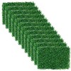 Gulches 12 pieces of 24"*16" artificial boxwood boards, grass wall panels, boxwood fence panels - 4 of 4