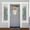 Big Dot of Happiness Happy Thanksgiving - Hanging Porch Fall Harvest Party Outdoor Decorations - Front Door Decor - 3 Piece Sign - 2 of 4
