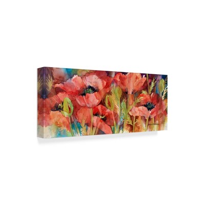 Trademark Fine Art -Annelein Beukenkamp 'Petals On Parade' Canvas Art