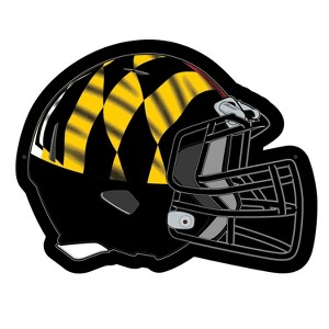 Evergreen Ultra-Thin Edgelight LED Wall Decor, Helmet, University of Maryland- 19.5 x 15 Inches Made In USA - 1 of 4