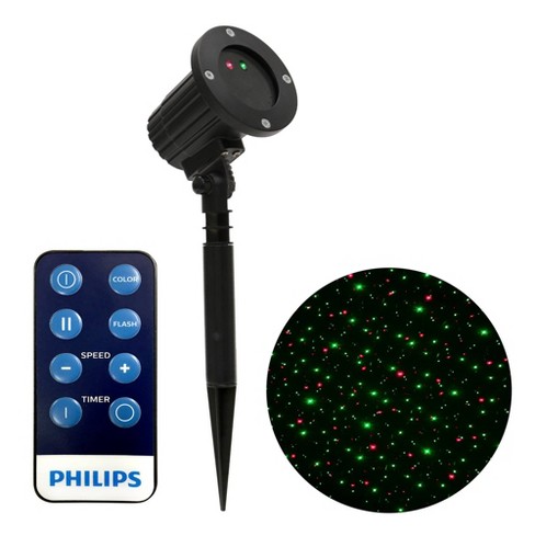 Philips Motion Laser Projector Dot Pattern With Remote Indoor