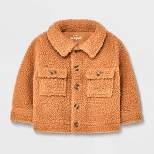 Baby Faux Shearling Jacket - Cat & Jack™ Light Brown