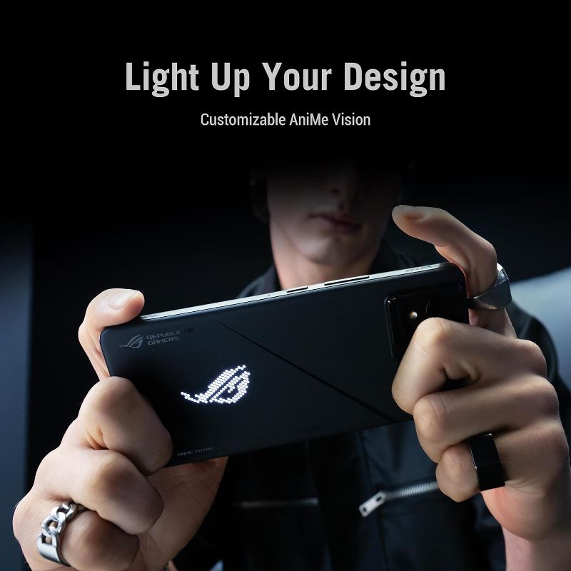 ASUS ROG Phone 8 Pro Unlocked Android, US Version, 6.78" 165Hz AMOLED Display, 512GB Storage, 16GB RAM 5500mAh Battery Phantom Black AI2401-16G512G-BK, 2 of 5
