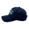 Good Things Come to Those Who Bait Hat Funny Sarcastic Fishing Graphic Novelty Cap - Crazy Dog Hat Navy Standard - 3 of 4