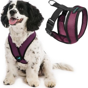 Gooby Comfort X Head In Harness Purple, X - 1 of 1