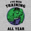 Men's Marvel Hulk I've Been Training All Year T-Shirt - 2 of 4