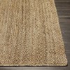 Hauteloom Adahy Hand Braided Beige Jute Rug - 4 of 4