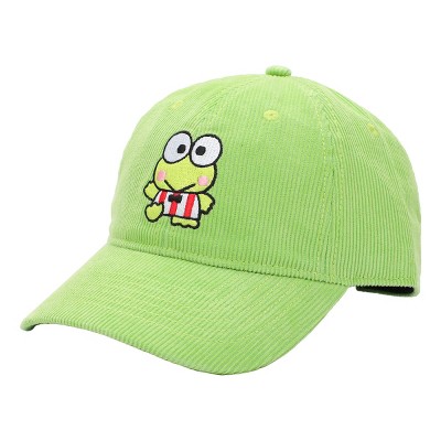 Keroppi Green Corduroy Hat