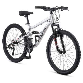 Mongoose Limestone 24'' Kids' Mountain Bike - Silver