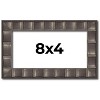 PosterPalooza | Panoramic Deco Black Picture Frame - UV Acrylic, Foam Board Backing, Hanging Hardware - 2 of 4