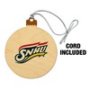 Southern New Hampshire University Primary Logo Wood Christmas Tree Holiday Ornament - 2 of 4