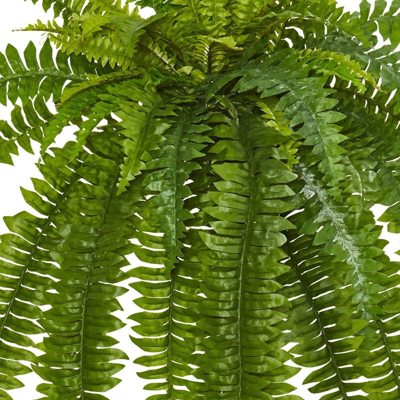 Set of 2 Artificial Boston Fern Plants - Nearly Natural, 4 of 5