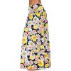 Women's Stylish Spandex Flare Maxi Skirt - Comfy Fold-Over Design Long Skirt for Effortless Style #3 - 2 of 4