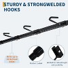 Coucheta Freestanding 5 Bikes Storage Rack, Heavy Duty Vertical Bike Storage Stand for Garage, Indoor Bicycle Organizer, 400 LBS Capacity - 2PACK - 3 of 4