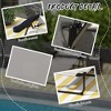 Okak Tri-Fold Outdoor Chaise Patio Lounge Camping Chair,4-Position Reclining Tanning Chaise with Face Hole,Adjustable Sunbathing Chair - 2 of 4
