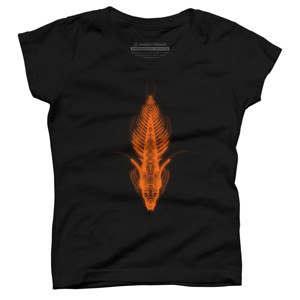 Girl's Design By Humans Prehistoric Life Form By Winters860 T-Shirt - 1 of 3