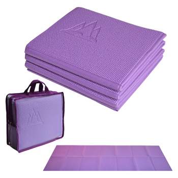 Gaiam Reversible Yoga Mat - Purple Royal Bouquet (6mm) : Target