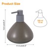 Unique Bargains Body Wash Shampoo Ceramic Foaming Soap Dispenser with Pump - 2 of 4