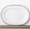 Noritake Silver Colonnade Oval Platter - 2 of 4
