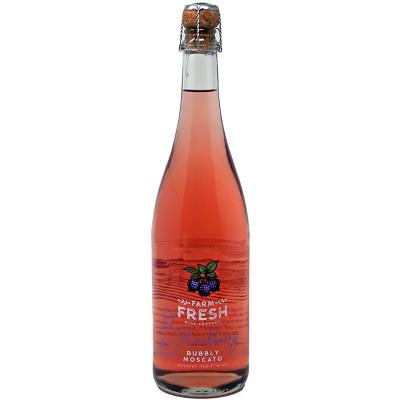 Farm Fresh Blackberry Bubbly Moscato - 750ml Bottle