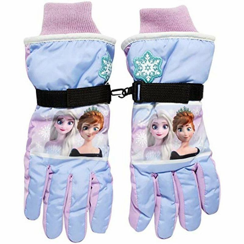 Frozen Elsa & Anna Winter Insulated Snow Ski Glove/Mittens, Girls Ages 2-7, 1 of 4