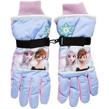 Frozen Elsa & Anna Winter Insulated Snow Ski Glove/Mittens, Girls Ages 2-7