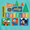 Girls' - Disney - Lets Play Outside Fitted Short Sleeve Graphic T-Shirt - 2 of 4