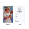 Roman Club Pack Of 50 Girl's First Communion Keepsake Cards #95499 - 4 of 4