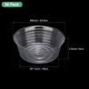 Unique Bargains Plastic Clear Indoor/Outdoor  Thin Plant Saucer Drip Tray - 2 of 4