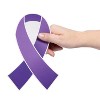 Fun Express Bulk 50 Pc. Purple Ribbon Cutouts - 2 of 2