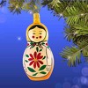 Italian Ornaments 4.5 Inch Russian Matryoshka Nesting Doll Heirloom Keepsake Tree Ornament Sets - 2 of 4
