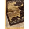 Vynxaria Nature's Nest Lodge Area Rug - 2ft x 3ft Black Bear & Southwestern Motifs - 4 of 4