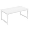 Vynxaria Executive Office Desk, Modern Computer Workstation with Thick Metal Frame, Business Furniture for Home Office - 2 of 4