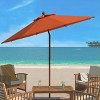 Cannes 9Ft Wooden Umbrella - PAT8009 - Safavieh - 2 of 3