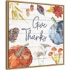 Amanti Art Fall Flair VI Shiplap by Anne Tavoletti Canvas Wall Art Print Framed 22-in. x 22-in. - 3 of 4