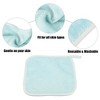 Unique Bargains Reusable Washable Makeup Removal Cleaning Cloth 8''x8'' 2pcs - 3 of 4